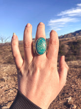Load image into Gallery viewer, Turquoise Statement Ring