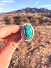 Load image into Gallery viewer, Whitewater Turquoise Ring
